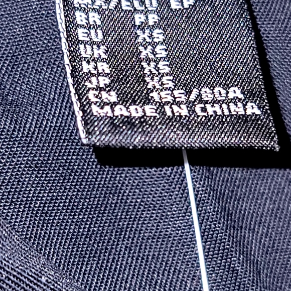 NWT Women's T-Shirt Black various sizes shirt dress long sleeves buttons-up pock - Picture 8 of 11